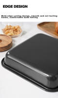 Plato De Hornear Cuadrado De 7.5 Pulgadas Antiadherente Y De Acero Carbono Para Pan Pasteles Y Pizza Molde De Pastelera Para Horno - details 8