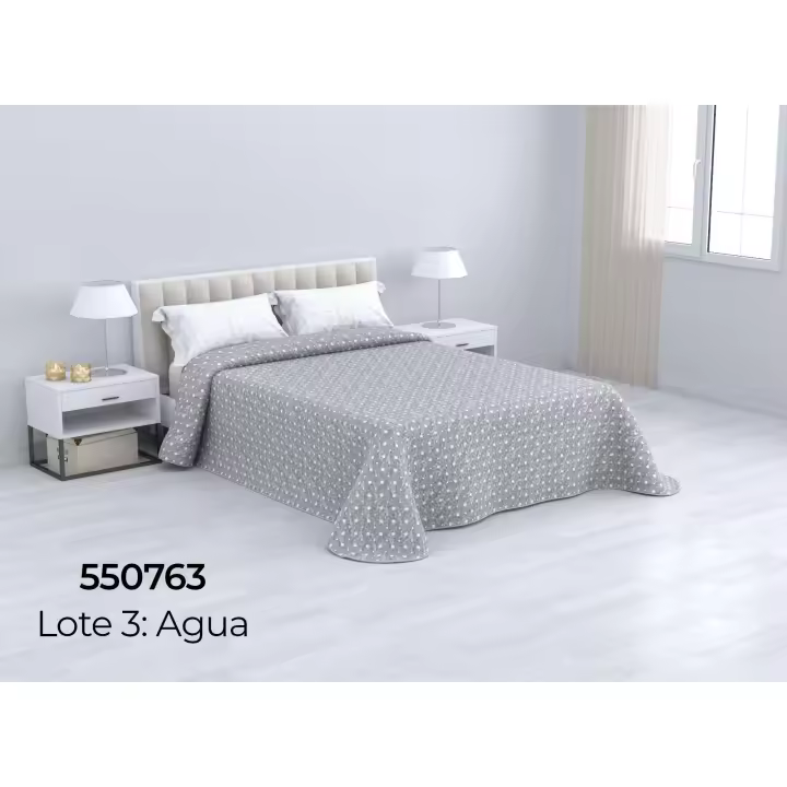 Colcha Bouti de Verano- Elegante y Ligera, 100 gr/m2, Varios Modelos y Medidas Disponibles para Decorar tu Espacio con Estilo y Frescura - 1