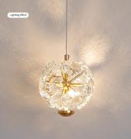 Cabecera LED De Cristal Imitación Con Lámpara Colgante Moderna Creativa Para Restaurante Comedor Dormitorio Iluminación Interior - details 25