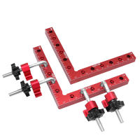 JIGHOLE Herramienta De Carpintería Rectángula De 160MM Clip De Posicionamiento Angular 90 Grados Placa De Fijación Para Trabajos De Madera - details 2