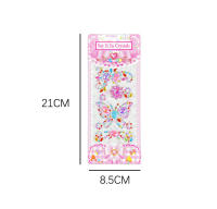 Pegatinas De Diamante 3D Para Niñas Adhesivos De Cristal Acrílico DIY Decoración Manual Para Niños Jóvenes Y Adultos - details 0