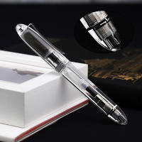 MAJOHN V60 Pluma De Agua De Pistón Estilográfica Transparente Antideslizante Para Estudiantes Práctica De Escritura Oficina - details 1