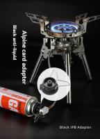 Adaptador De Estufa De Montaña Para Cilindro De Gas Largo Versión Negra CAMPINGMOON Accesorio De Camping Al Aire Libre BKZ10 - details 0