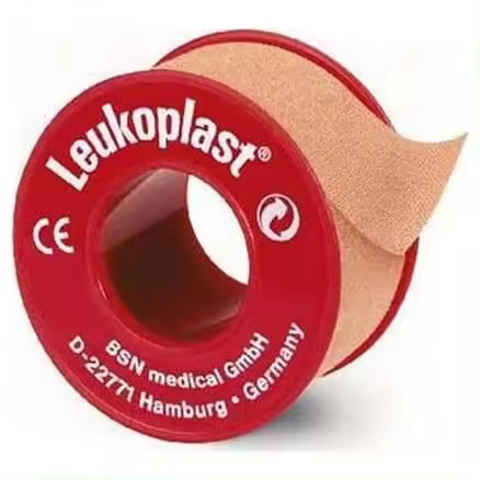 Leukoplast Flowplast Esparadrapo Tela Carne 5Mx2_5Cm - 1