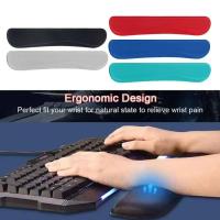 Almohadilla De Muñeca Para Teclado Y Ratón Ergonómica De Espuma De Memoria Y No Derrapante Para Oficina Juego PC Laptop - details 1