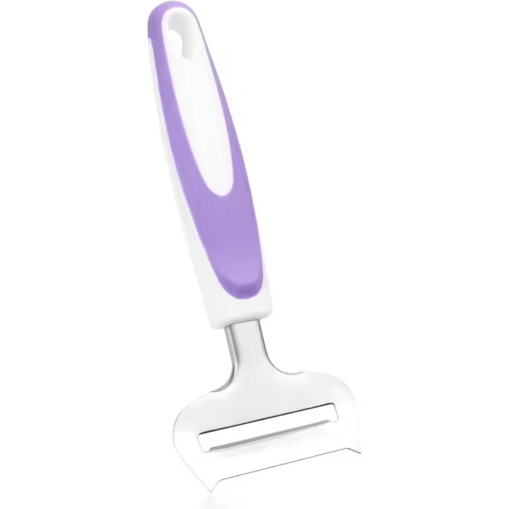 Cortador de queso Cuchillo de acero inoxidable para queso Cortador de queso plano de alta resistencia, Rallador, Servidor para queso semi blando y semiduro - 1