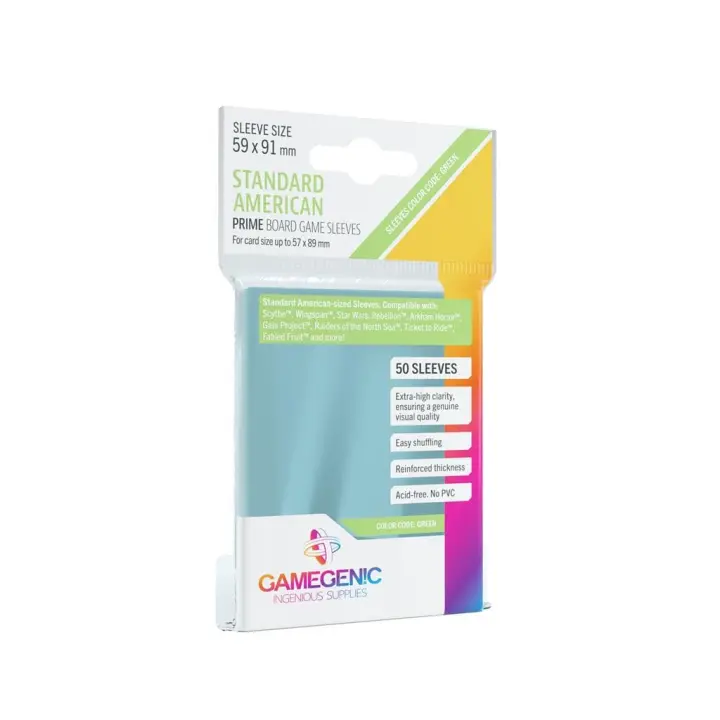 Fundas American brillo 57x89mm Gamegenic (50 uds) Fundas Gamegenic - 1