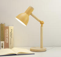 Lámpara de Escritorio TEACHER BEL AIR HOME - Diseño Moderno y Elegante - Altura Ajustable - Madera y Metal - 47 Cm - details 0