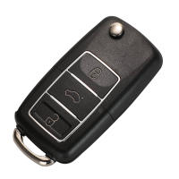 Carcasa De Llave De Coche Jingyuqin Con 2/3/4 Botones Para VW Volkswagen Polo Golf MK6 Tiguan Touareg 202AD 202Q Flip R/C ABS + Metal - details 2