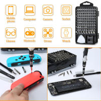 Juego De Destornilladores Multifuncionales 115 En 1 Magnético Herramientas De Reparación Para PC Teléfonos Móviles Relojes Y Hardware - details 1