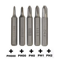 Juego De 5 Piezas De Puntas De Destornillador Hexagonales PH0000 PH000 PH00 PH0 PH1 PH2 Magnéticas De 4x28mm Para Soldadura Y Reparación - details 0