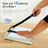 Cortadora De Papel Segura Antideslizante Trimmer Versátil Estable Para Oficina Artesanía O Fotos - details 1