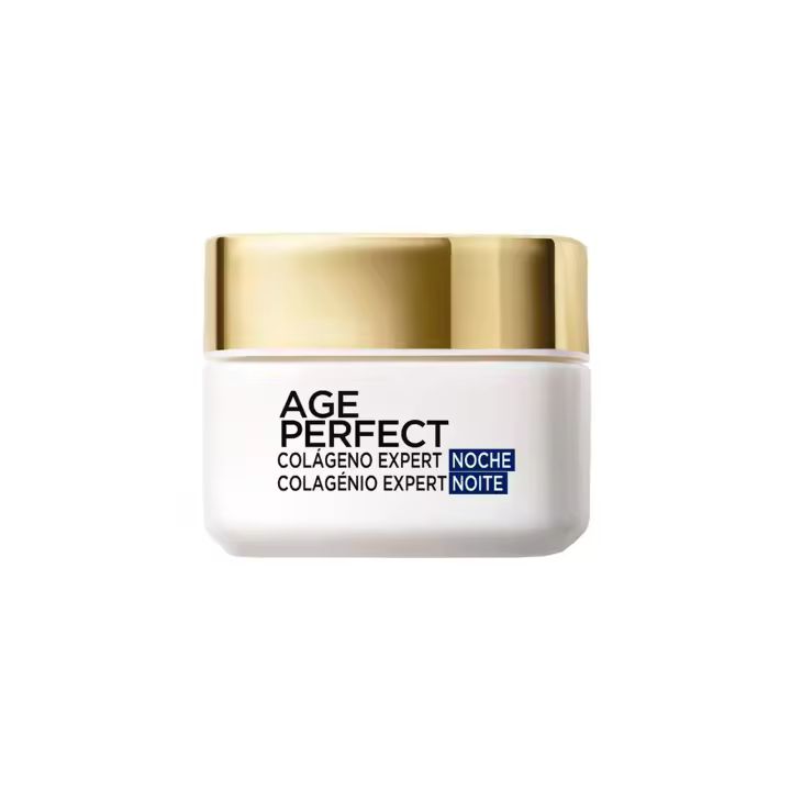 L'Oréal Paris Age Perfect Colágeno Expert Crema de Noche Reafirmante para Pieles Maduras - 50ml - 1
