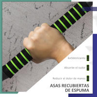SPORTNOW Kit de Mancuernas 20kg 4 en 1 Juego de Pesas con Kettlebell Barra de Pesas para Entrenamiento de Fuerza en Hogar Gimnasio Oficina - details 5