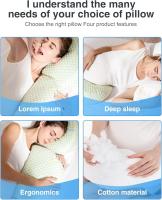 Almohada en forma de U con soporte abdominal, adecuada para quienes dadermen de lado, argumenta El abdomen. - details 2