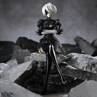 Figura De Acción Anime NieR:Automata Yorha No. 2 PVC 15CM Colección Modelo Ornamento Regalo De Navidad Para Fans De Anime - details 1