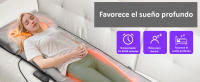 Eco-De Colchoneta de Masaje de Cuerpo Completo con 8 Motores Vibradores y Calor Lumbar | Colchon Masajeador de Espalda y Cuello con Almohada de Masaje Shiatsu, 15 Modos de Masaje - details 3