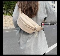 Bolsa De Cintura Estilo Callejero Para Mujer Mochila De Hombro Moda Bolsa De Pecho Unisex Hip Hop Con Cinturón Bolsa De Cintura - details 9