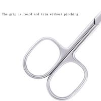 Tijeras De Cutícula Profesionales En Acero Inoxidable Eliminador De Piel Muerta Herramientas De Arte De Uñas Con Cutter De Cutícula - details 2