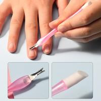 Herramienta De Cuidado De Uñas 2 En 1: Trimmer De Acero Inoxidable Y Remover De Cutícula UV Gel Polvo Para Manicura Y Pedicura Eliminador De Piel Muerta - details 6