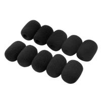 JCD 10pcs Cubiertas De Espuma Para Micrófono Mini Microfono Protección De Auricular Repuestos Funda De Esponja Para Micrófono - details 3
