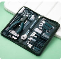 Set De Manicura Y Pedicura 40 Piezas Kit De Tijeras Y Cortauñas En Acero Inoxidable Con Estuche De Cuero Herramientas Para Cuidado De Pies Y Callos - details 22