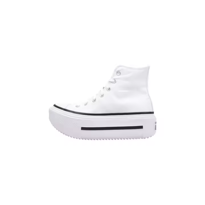 Converse CHUCK TAYLOR ALL STAR LIFT DOUBLE STACK Botines Con Plataforma Mujer Blanco - 1