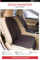 SEAMETAL Fundas De Asiento De Coche Universal De PU Premium Con Cubierta De Espalda Antiscratch Para SUV Sedán Camión Pickup - details 0
