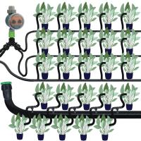 KESLA 50pcs Repartidores De Agua Para Jardín Y Vivero Conductor De Goteo Micro 4/7mm Elbowed Arrow Drop Irrigación De Plástico Para Plantas De Interior Y Estufa - details 5