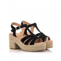 MUSTANG 51820 C55553 Sandalias plataforma mujer 32095 24V SANDALIA PLATAFORMA YUTE NEGRO - details 0