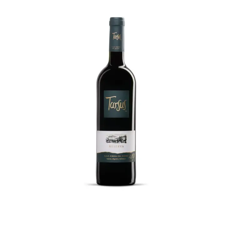 Vino Tarsus Reserva Tinto – Botella 75 cl | 16 Meses en Barrica de Roble Francés y Americano – Perfecto para Carnes Rojas - 1
