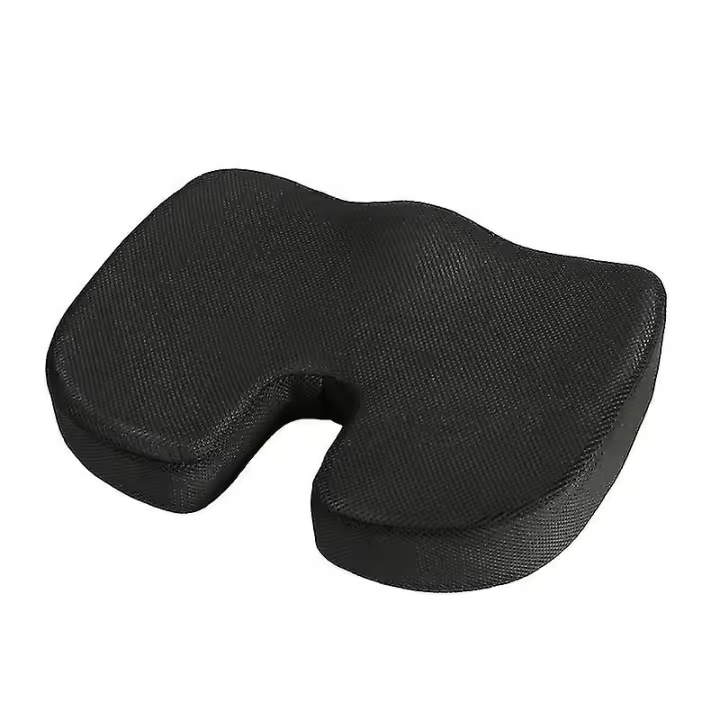 Orthopedic Pillow Seat Cushion-non-slip Memory Foam Coccyx Cushion For Tailbone Pain-office Chair C - 1