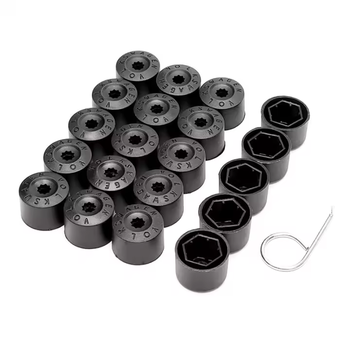 20Pcs Cubiertas Para Juego De Neumáticos De Coche Capa Protectora Exterior Para Volkswagen VW Golf MK4 Tamaño 17mm Accesorios Para Automóvil - 1