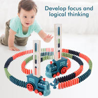 Juego De Dominó Automático Para Niños Coche Eléctrico Kit De Bloques De Ladrillo Juguete Creativo DIY Regalo De Cumpleaños Para Niños - details 0