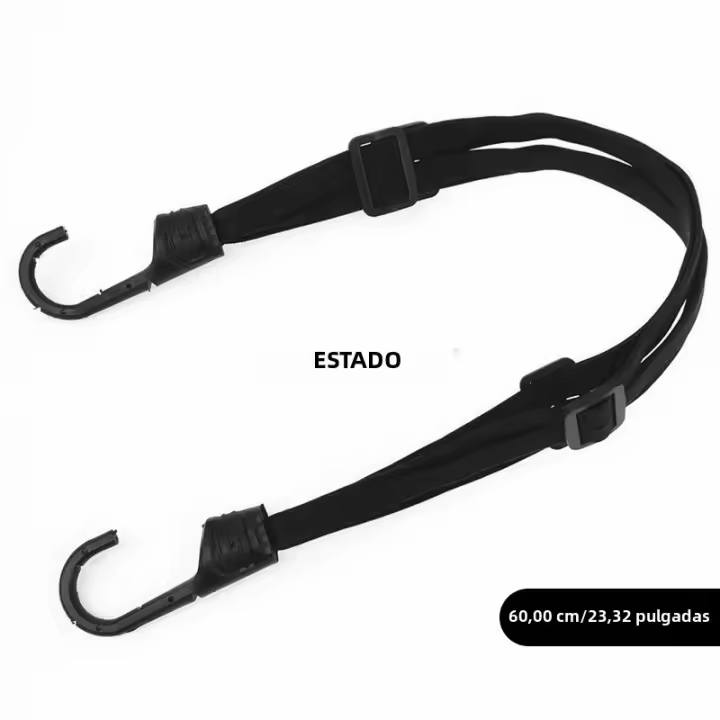 Cuerda Elástica Para Motocicleta SEAMETAL Correa De Fijación Para Casco Ajustable Tamaños 60cm/90cm Accesorio De Equipaje - 1