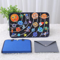 Juego De Juguetes Montessori De Tela Con Tema De Espacio Exterior Y Granja Kit De Juego Interactivo Para Niños Edad Prescolar Aprendizaje Temprano - details 1