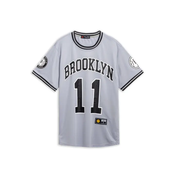 Camiseta Area Zero Gris Brooklin 11 Sport Tee - 1