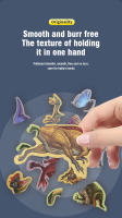 Libro Inteligente Montessori Para Niños Con Rompecabezas 3D De Dibujos Animados Juguete Educativo De Entrenamiento Cerebral Regalo De Cumpleaños Para Niños - details 14