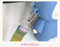 Bolsa De Silicona Labubu Cartoon Monedero Cruzado Para Niños Accesorios De Viaje Portátil Regalos De Cumpleaños Anime Bag Unisex - details 13