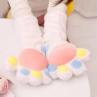 Guantes De Peluche Anime Cosplay Paws Para Adultos Y Niños Mitones De Mano De Animal Invierno Accesorios Para Fiestas De Disfraz - details 8