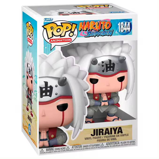 Figura Pop Naruto Shippuden Jiraiya-Figura de Vinilo Coleccionable - Idea de Regalo- Mercancia Oficial - Juguetes para Niños y Adultos - Movies Fans - Muñeco para Coleccionistas y Exposición - 1