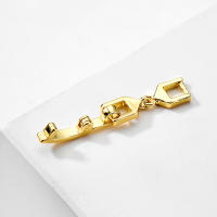 Extensor De Collar Y Pulsera ZAKOL En Tres Colores Con Cierre Plegable Para Fabricación De Joyas Mayorista Cubic Zirconia - details 9