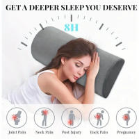 Almohada De Soporte Para Rodilla Y Tobillo En Forma De Medio Círculo Espuma De Memoria De Alta Calidad Alivio Del Dolor Lumbar Y Cuello Uso Para Masaje - details 6