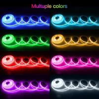 Tiras LED Flexibles WS2811 RGBIC COB Addressable 5M 160 O 576 LEDs DC12V/5V Decoración De Fiesta Para TV Y Habitaciones Color Soñado - details 0