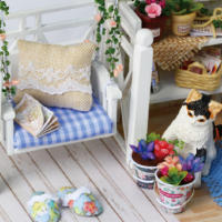 Kit De Carpintería DIY De Casa Miniatura Con Muebles Para Niños Regalo Educativo Para Desarrollar Habilidades Mano-Ojo - details 3