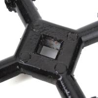 Llave De Rosca Cruzada 4 En 1 Para Taladro Llave De Chuck Multifuncional De Carbono Acero Tamaños 6mm 9mm 10mm 13mm Para La Mayoría De Los Taladros/Herramientas Eléctricas - details 7