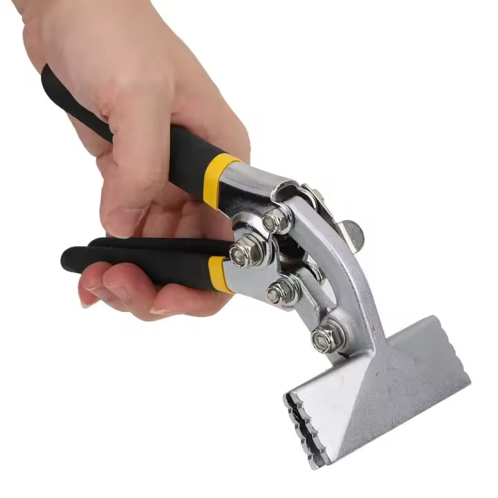 Alicates para doblar chapa a mano, alicates para doblar en línea recta. Herramienta manual para doblar chapa, alicates para doblar chapa. Herramienta para aplanar (curvar). - 1