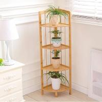Esquinero De Bambu Estantes para macetas de flores, estantes de almacenamiento, estantería de bambú, soporte para plantas, estante para macetas de pie de múltiples capas, decoración de estante - details 2