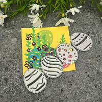 Cortadores De Metal Para Decoración De Pascua Conejos Conejitos Y Huevo Múltiples Uso En Scrapbooking Álbumes De Fotos Y Cartas DIY - details 9