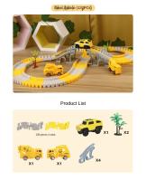 Juego De Coches Eléctricos Para Niños Set De Ingeniería Con Pista Vehículo De Montaje Para El Desarrollo Inteligente Y La Coordinación Mano-Ojo Regalo Para Cumpleaños Y Navidad - details 16